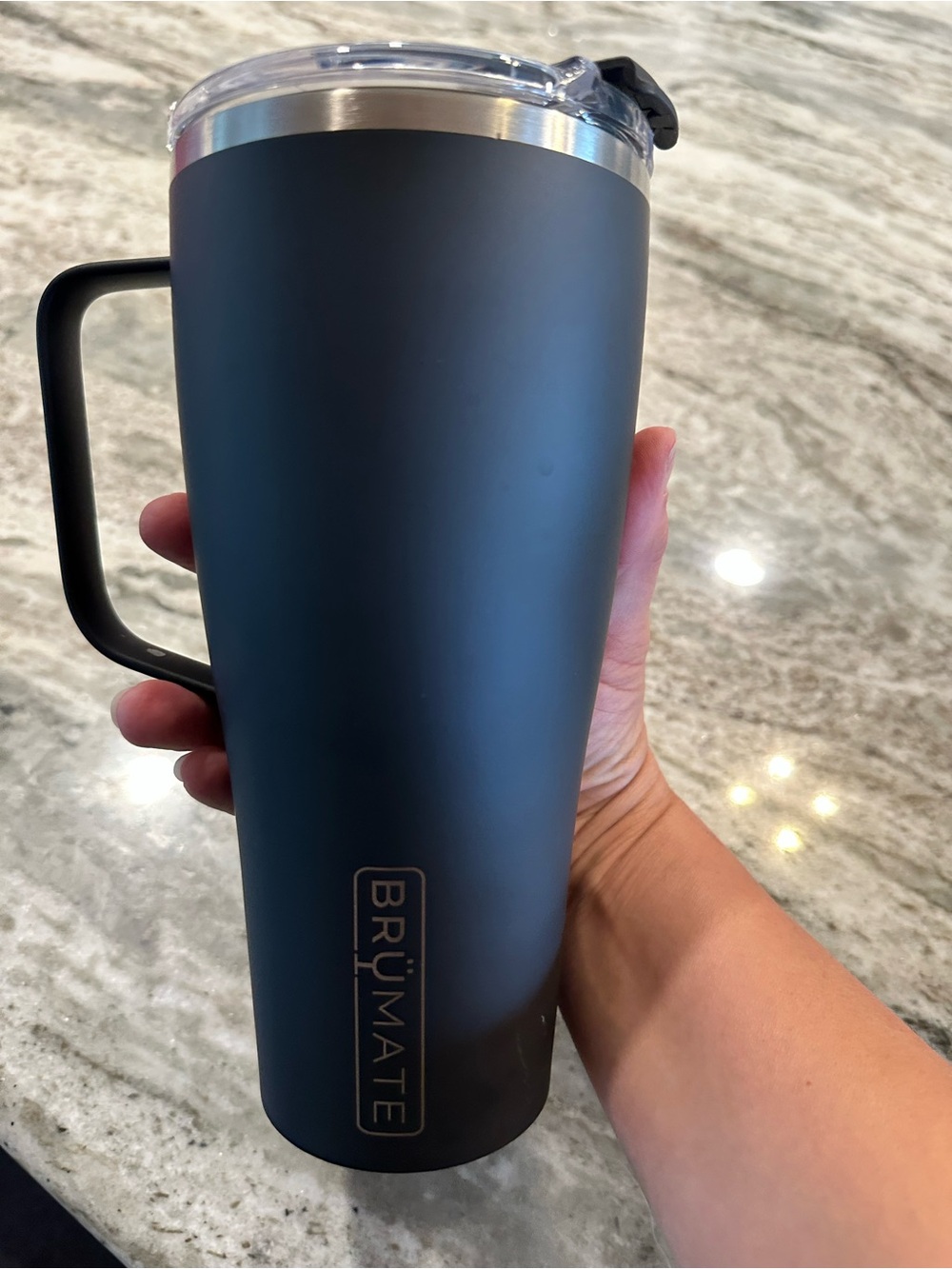 BrüMate Matte Black Toddy XL